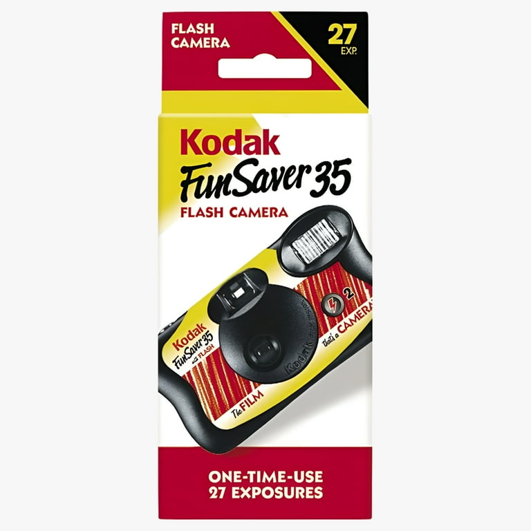 Kodak Easy Fun Saver Disposable One-Time-Use Camera with
