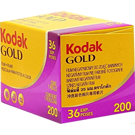 Kodak Gold Bright Sun & Flash Color Negative Film, 135 Roll