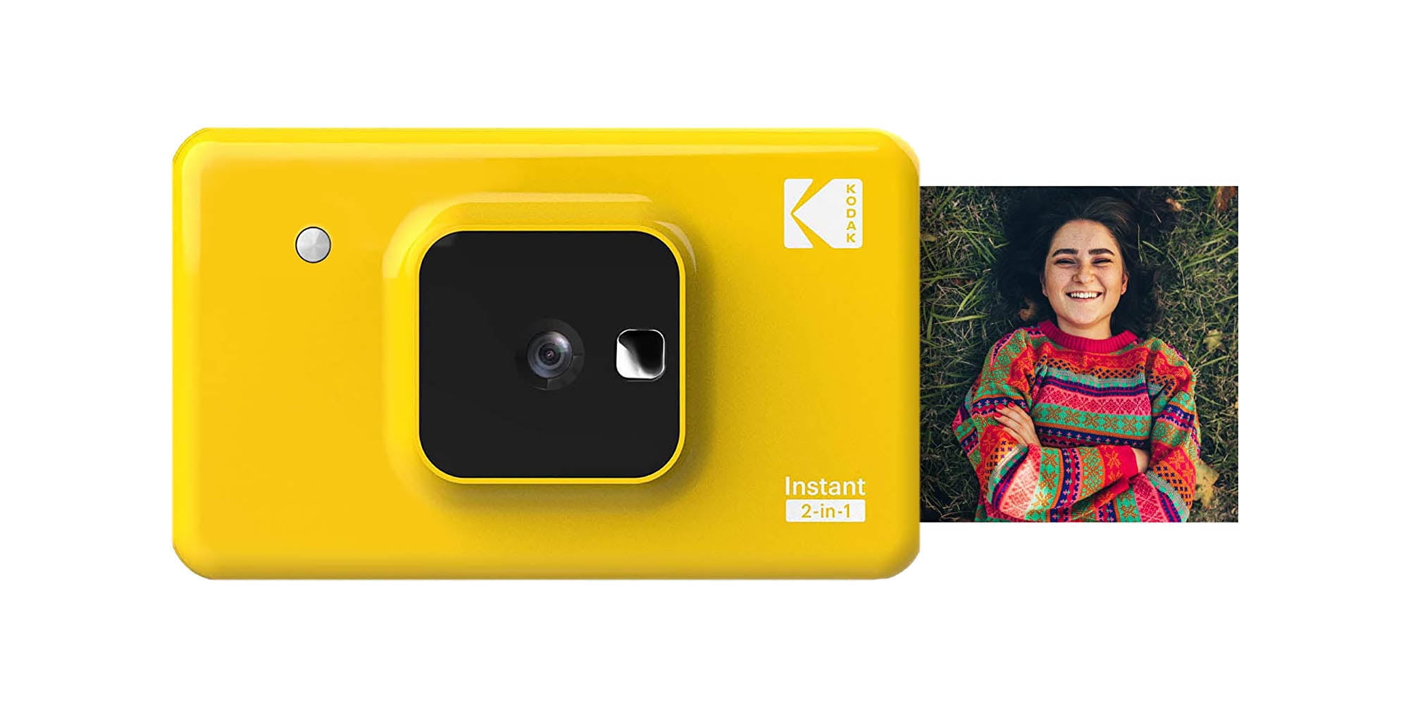 Kodak Instant 2 in 1 Portable Wireless Instant Camera & Photo Printer  (Yellow)