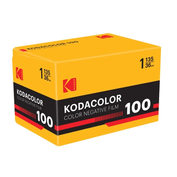 Kodak Kodacolor 100 ISO 36 Exposure 35mm Color Film