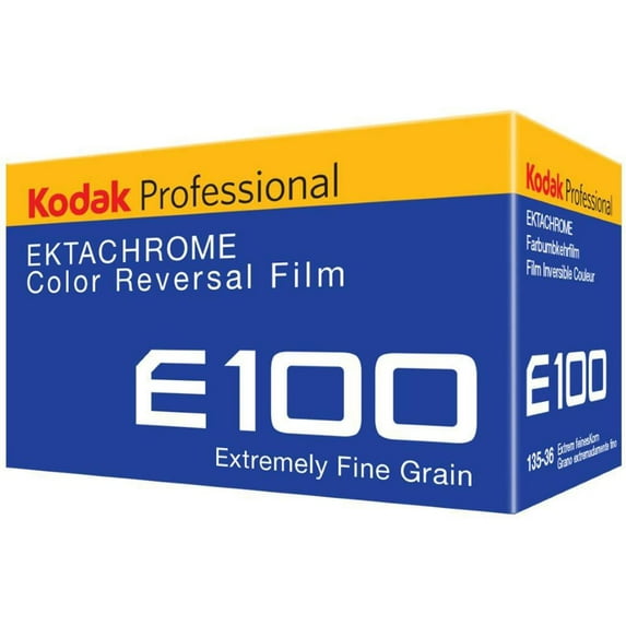 Kodak Kodak Ektachrome E100G Color Slide Film ISO 100, 35mm Size, 36 Exposure, Transparency,