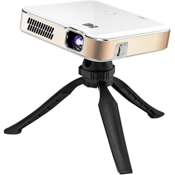 Open Box Kodak Luma 400 Wi-Fi Bluetooth HD DLP Mini Projector with HDMI & Tripod