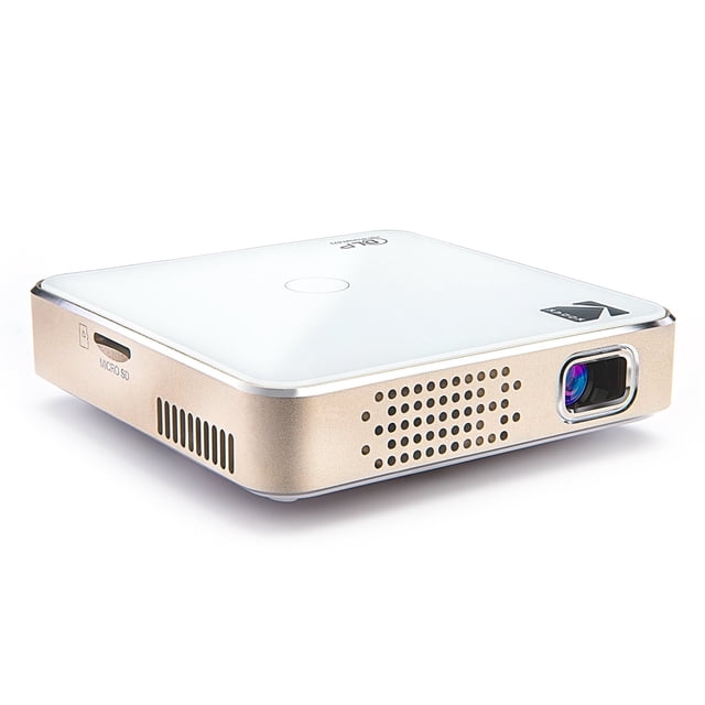 Kodak LUMA Mini Portable Movie Theater Projector with SD Card, Gold ...