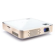 Kodak Ultra Mini Portable Projector - HD 1080p support LED DLP Rechargeable Pico Projector - 100 Display, Built-in Speaker - HDMI, USB and Micro SD - Compatible with iPhone iPad, Android Phones