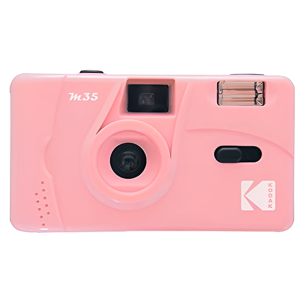 Kodak M35 35mm Reusable Film Camera in Mint Green with Built-In