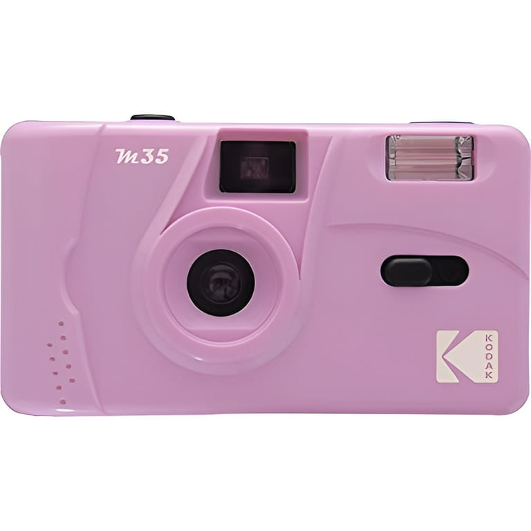 Kodak M35 Reusable 35mm Film Camera, Purple, Focus-Free, Built-in