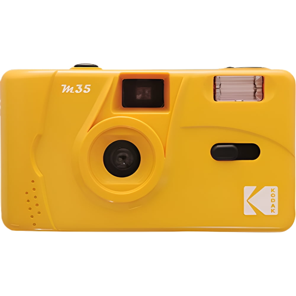 ◆KODAK◆ Retina Classic YELLOW K4163LCR12YLW Kodak M35 35mm Reusable Film Camera, Yellow - Point & Shoot