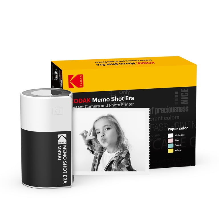 Kodak Memo Shot ERA Kids Instant Digital Camera + 10 Rolls