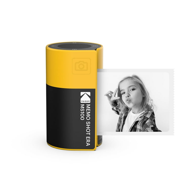 Kodak Memo Shot ERA Kids instant digital camera and photo label