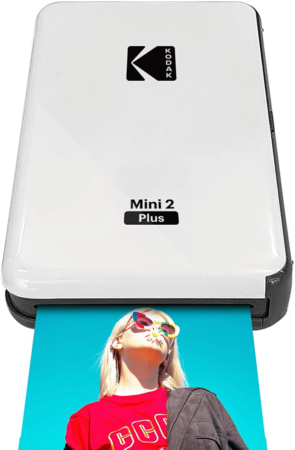 Kodak Mini 3 | 3x3 Portable Wireless HD Photo Printer with 4PASS Tech  (White)