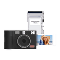 thumbnail image 1 of Kodak Mini Shot 2 ERA 2-in-1 instant camera-printer, 2.1x3.4 inches, black (camera + 8 sheets), 1 of 8