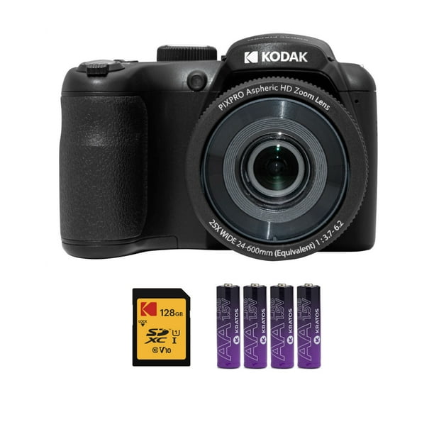 Kodak PIXPRO AZ255 Astro Zoom 16MP Digital Camera (Black