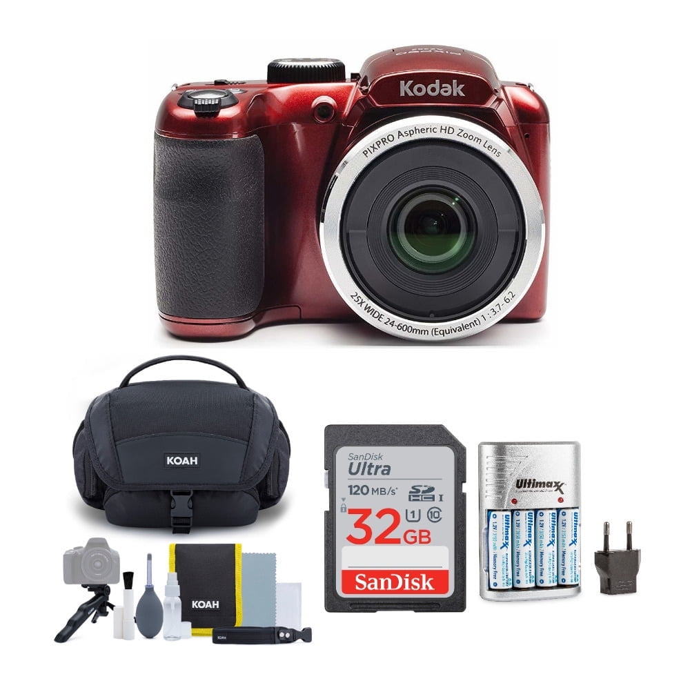 Kodak PIXPRO AZ255 Digital Camera, 16MP CMOS Sensor, 25x