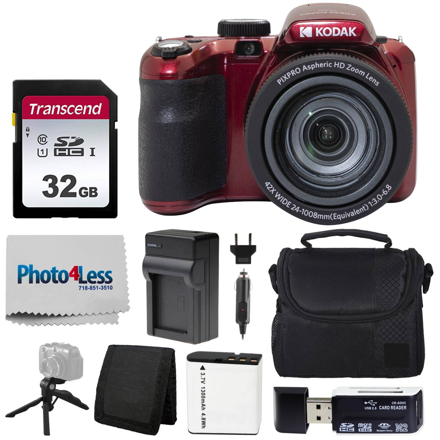【新品】KODAK コダック デジカメ PIXPRO AZ425 レッド Amazon.com : Kodak PIXPRO AZ425 Digital Camera 42X Optical