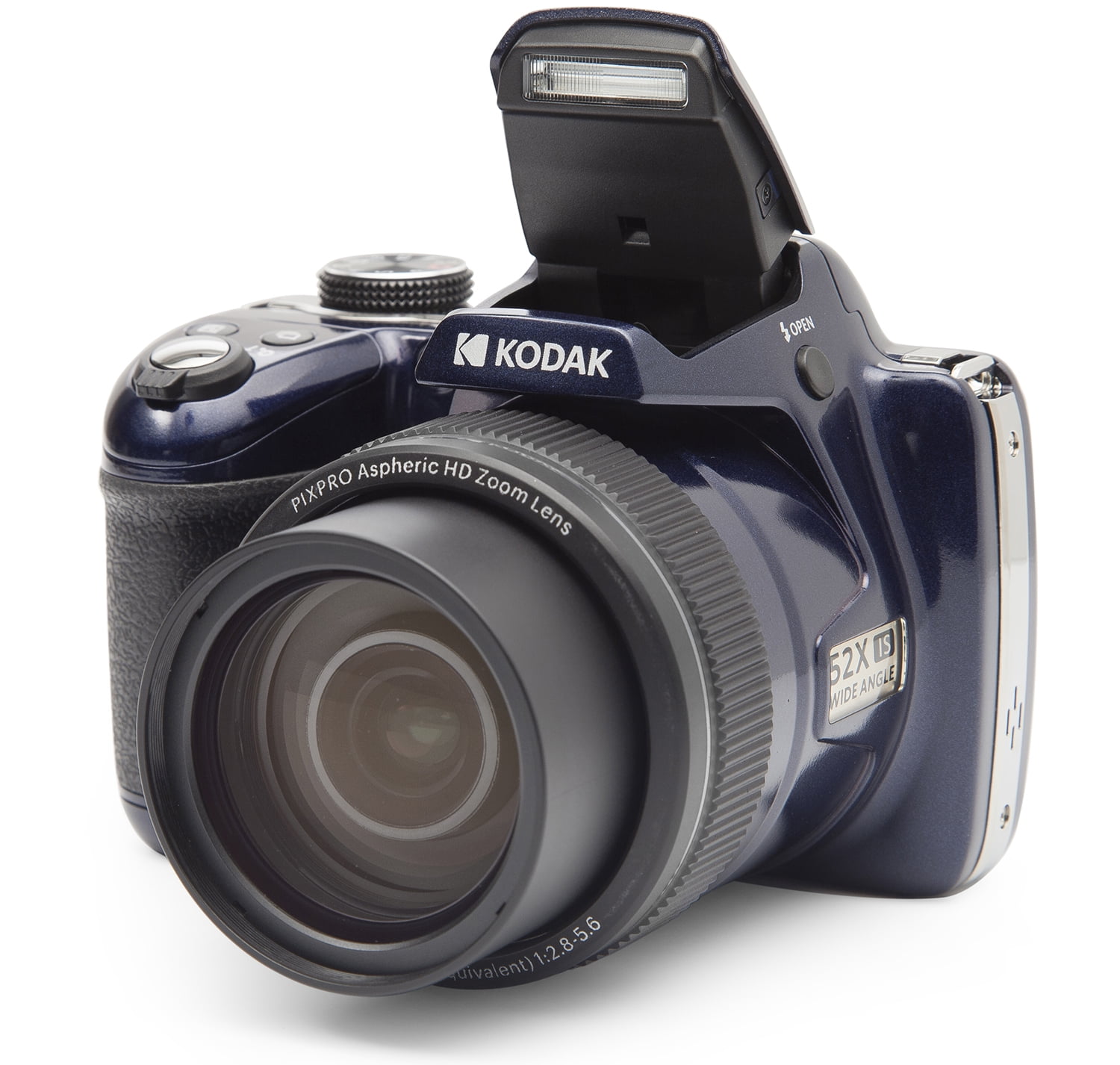 KODAK PIXPRO AZ528 Astro Zoom BSI-CMOS Bridge Digital Camera - 16MP 52X 1080p Wi-Fi (Midnight Blue)