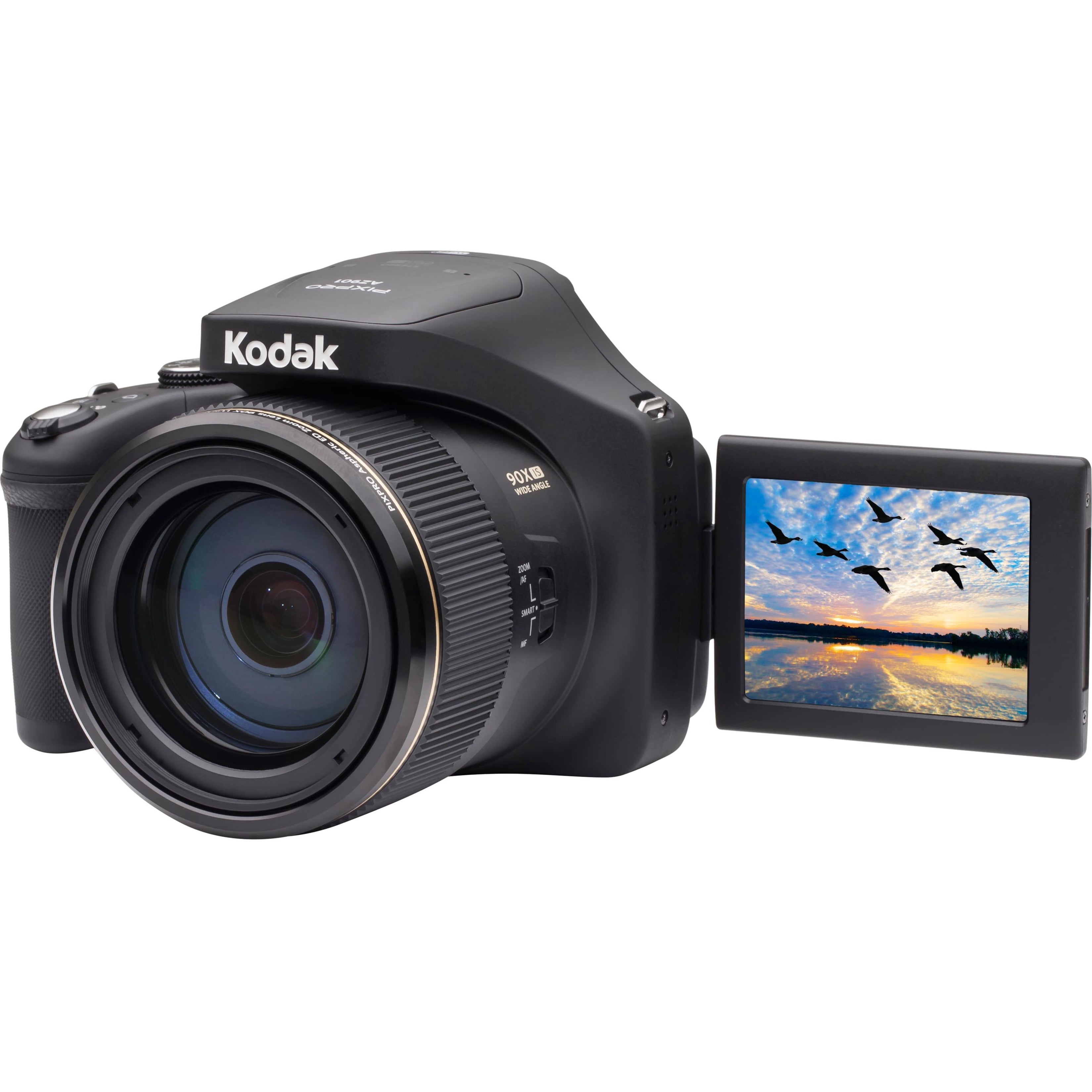 Kodak PIXPRO AZ901 Easy Share WiFi Camera, 16MP, 90x Optical