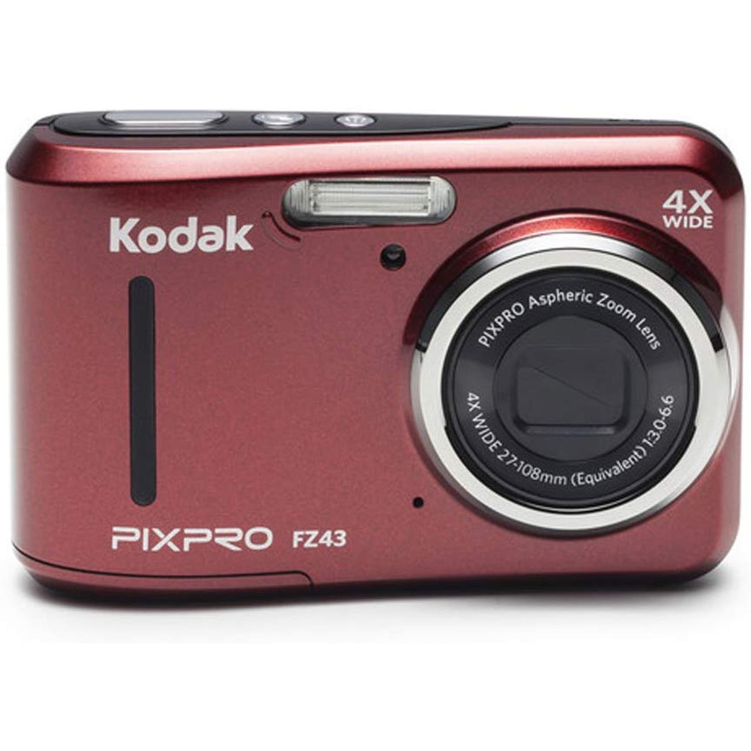 Kodak PIXPRO FZ43 Compact Digital Camera, 16MP, 4X Zoom, Easy