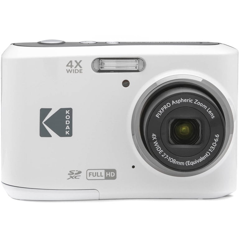 KODAK PIXPRO FZ45 Friendly Zoom Digital Camera - White, 16MP