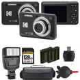 thumbnail image 1 of Kodak PIXPRO FZ55 Digital Camera with Extra Battery, Flash, 128GB Kit Black, 1 of 5