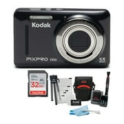 Kodak PIXPRO Friendly Zoom FZ53 Digital Camera Black Bundle