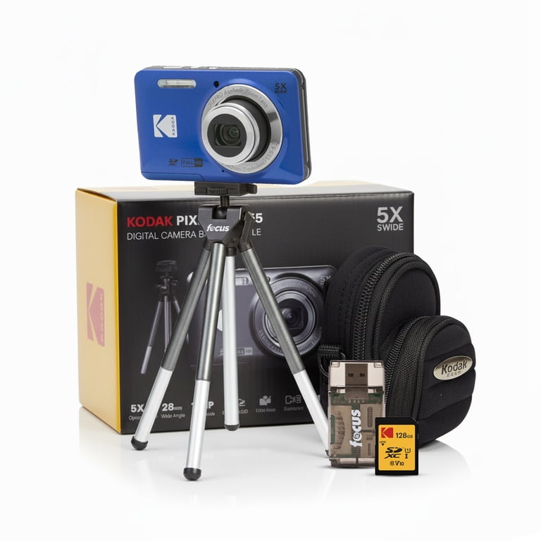 Kodak, Digital Camera, FZ55, 28mm Wide-Angle Lens, 5x Optical Zoom