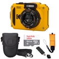 thumbnail image 1 of Kodak PIXPRO WPZ2 Digital Camera (Yellow) + Case + Foam Floating Strap - 64GB Basic Kit, 1 of 8