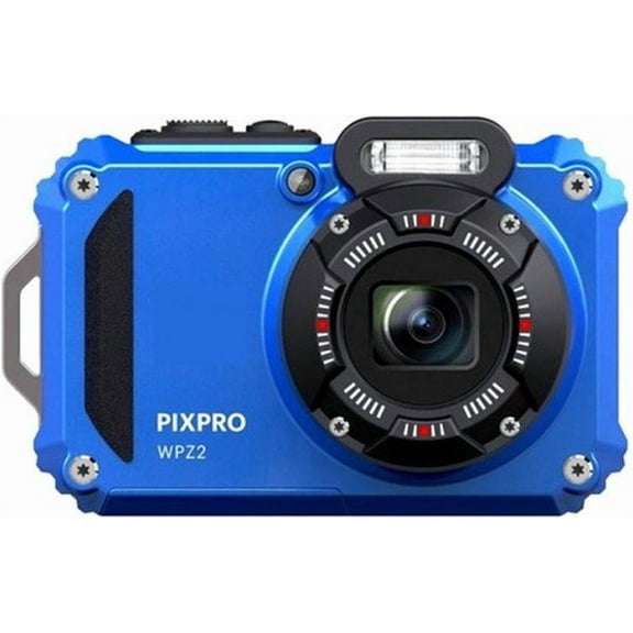 Kodak PIXPRO WPZ2 Rugged Waterproof 16MP Digital Camera with 4x Zoom (Blue)