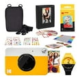 thumbnail image 1 of Kodak PRINTOMATIC Instant Print Camera (Yellow) Photography Scrapbook Kit, 1 of 8