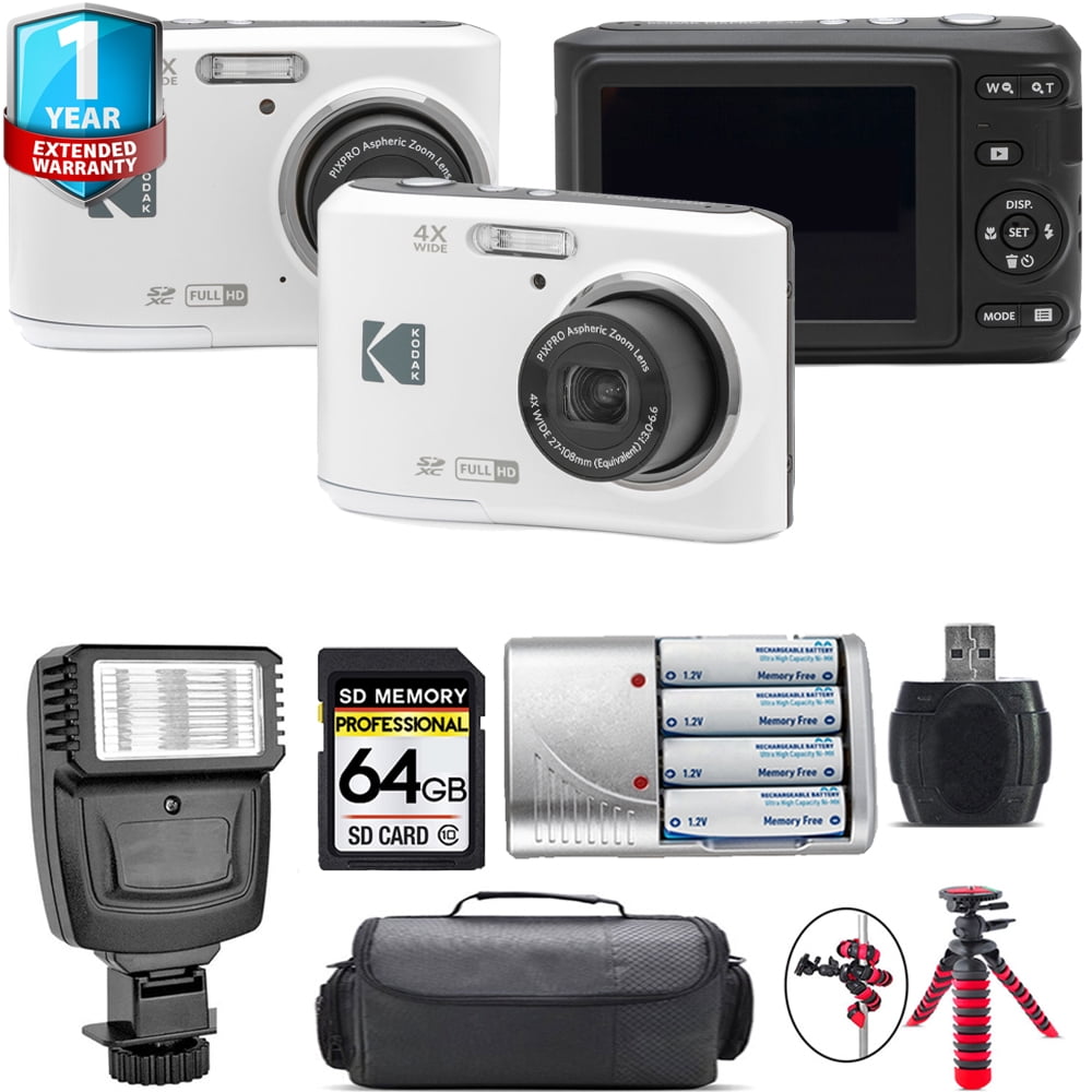 Kodak-Pixpro-FZ45-Camera-White