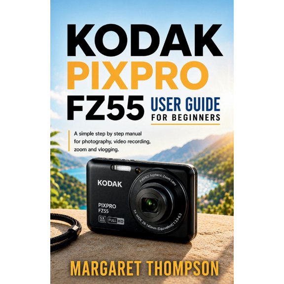 Kodak Pixpro Fz55 User Guide for Beginners: A Simple Step-by-Step Manual for Photography, Video Recording, Zoom, and Vlo, (Paperback)