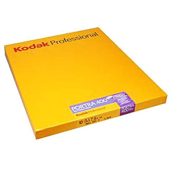 Kodak Portra 400 Color Negative Film, 8x10", 10 Sheets, USA