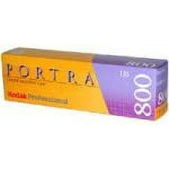 Kodak Portra 800 Color Negative Film ISO 800, 35mm Size, 36 Exposure, Pack of 5,USA