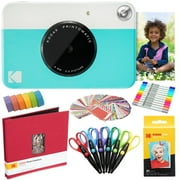 KODAK PRINTOMATIC Instant Print Camera, Point and Shoot Digital Camera, Auto Exposure, Wide Angle Lens
