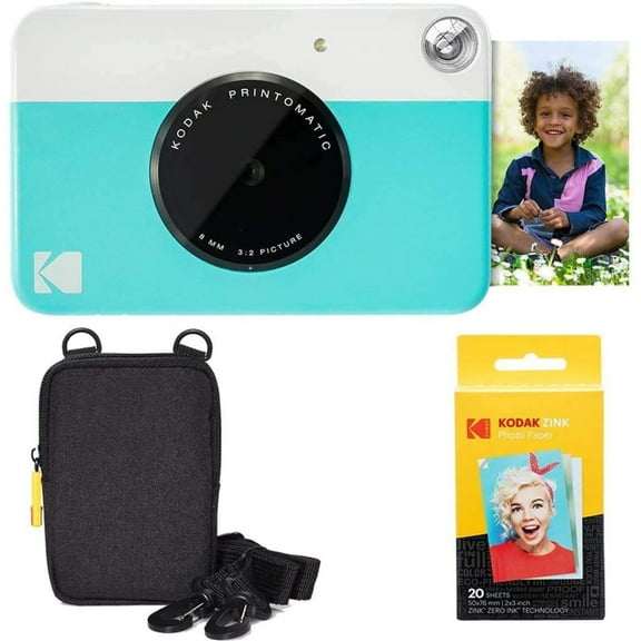 KODAK Printomatic Instant Print Camera ZERO Ink Technology 2x3 Color Prints