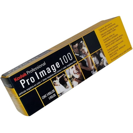 Kodak Pro Image 100 Professional ISO 160, 35mm, 36 Exposures, Color Negative Film (5 Roll perPack)