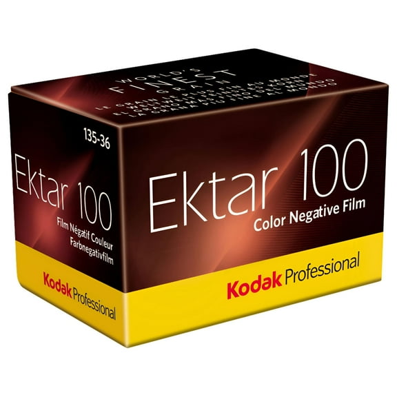 Kodak Professional Ektar 100 Color Negative Film (35mm Roll Film, 36 Exposures)