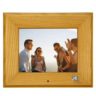 Desktop Photo Holder 1Pc 10.5-inch Desktop Vertical U-shape Wooden Photo  Frame Upright Desk Photo Holder Walnut Wood Photo Frame (Coffee)