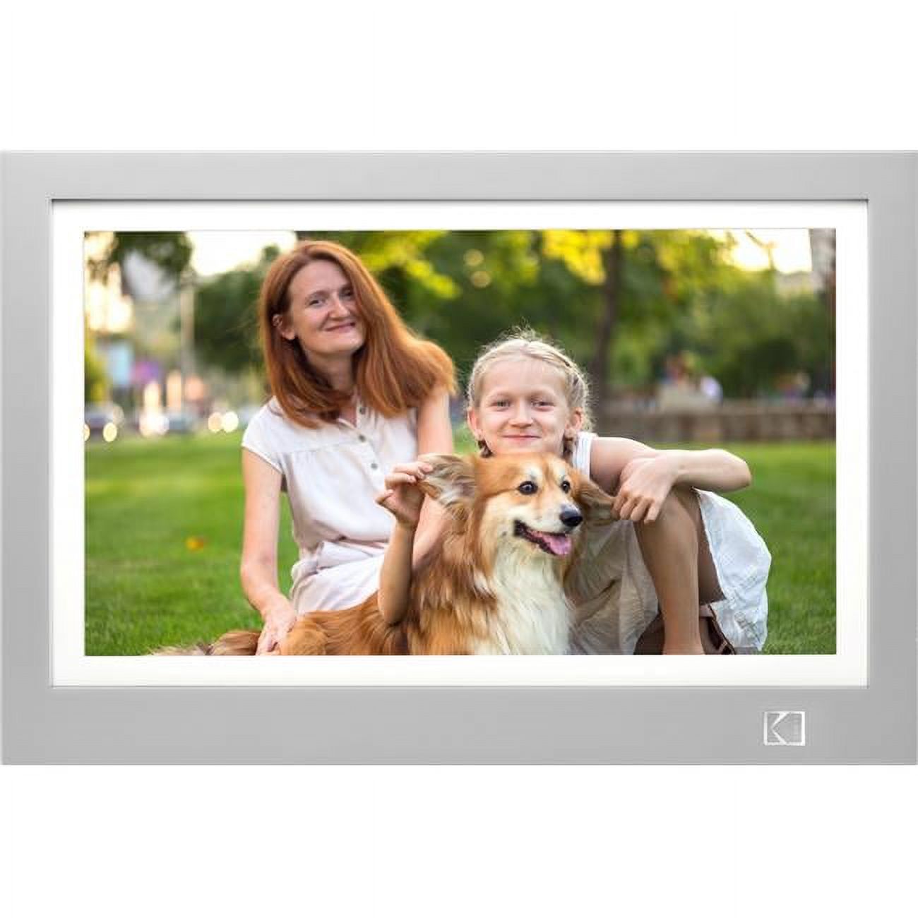 Kodak RWF116 11.6 in. 32GB Memory Digital Photo Wood Frame, Grey