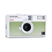 Kodak Reto H35N Tripod Hole Half-Frame Film Camera, with Bulb Function, Optical Lens, Striped Green