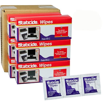Kodak Scanner Cleaning Wipes 896-5519, Carton of 6 Bx With 24 Wipes In Each Bx