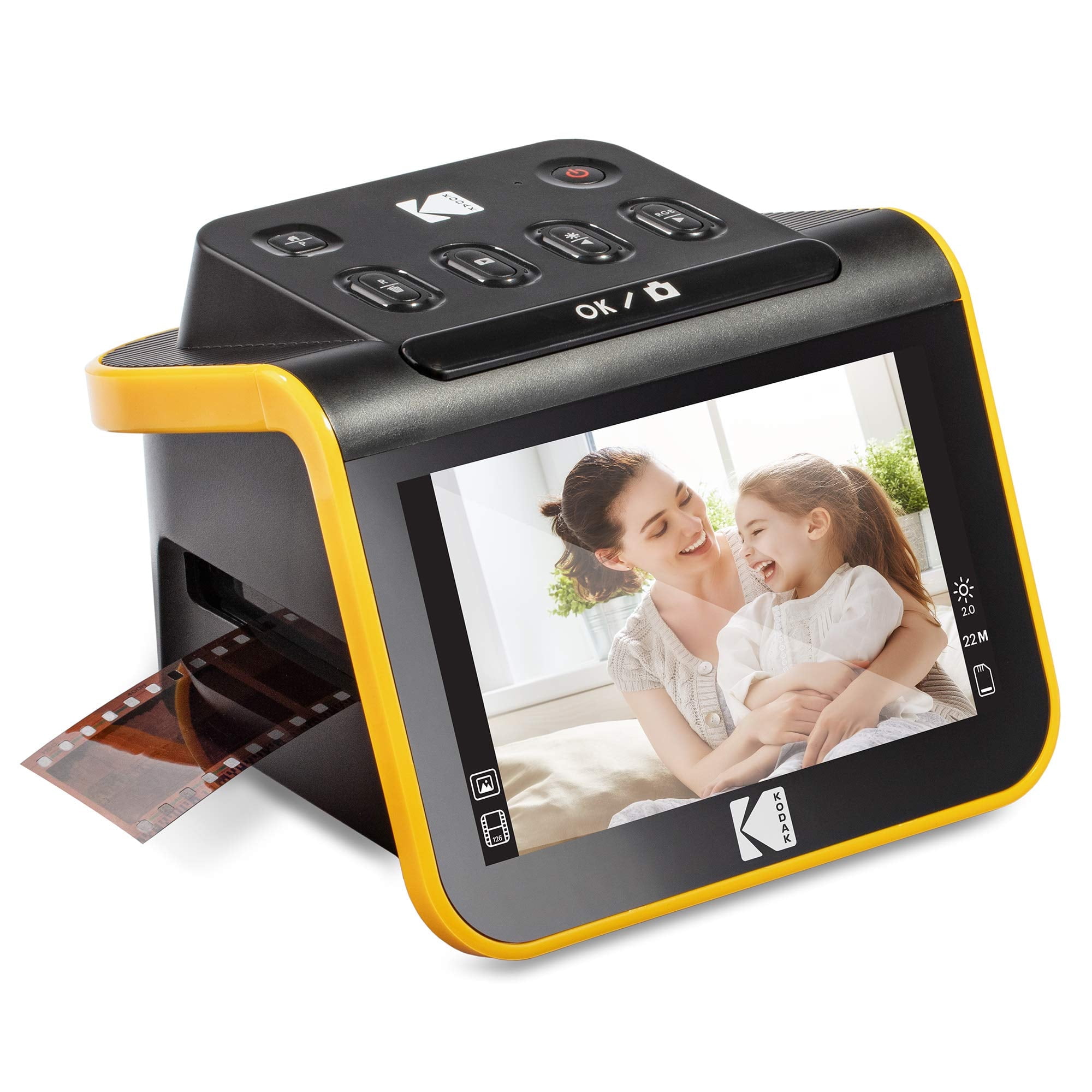 KODAK REELZ Film Digitizer, Digital Scanner Converts Old 8mm & Super 8  Films to MP4 for Viewing, Sharing & Saving on SD Card