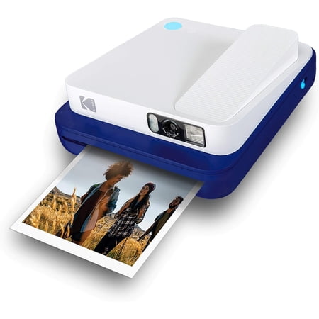 Kodak Smile Classic 16MP, Bluetooth, 3.5"x4.25" Digital Instant Camera - Blue