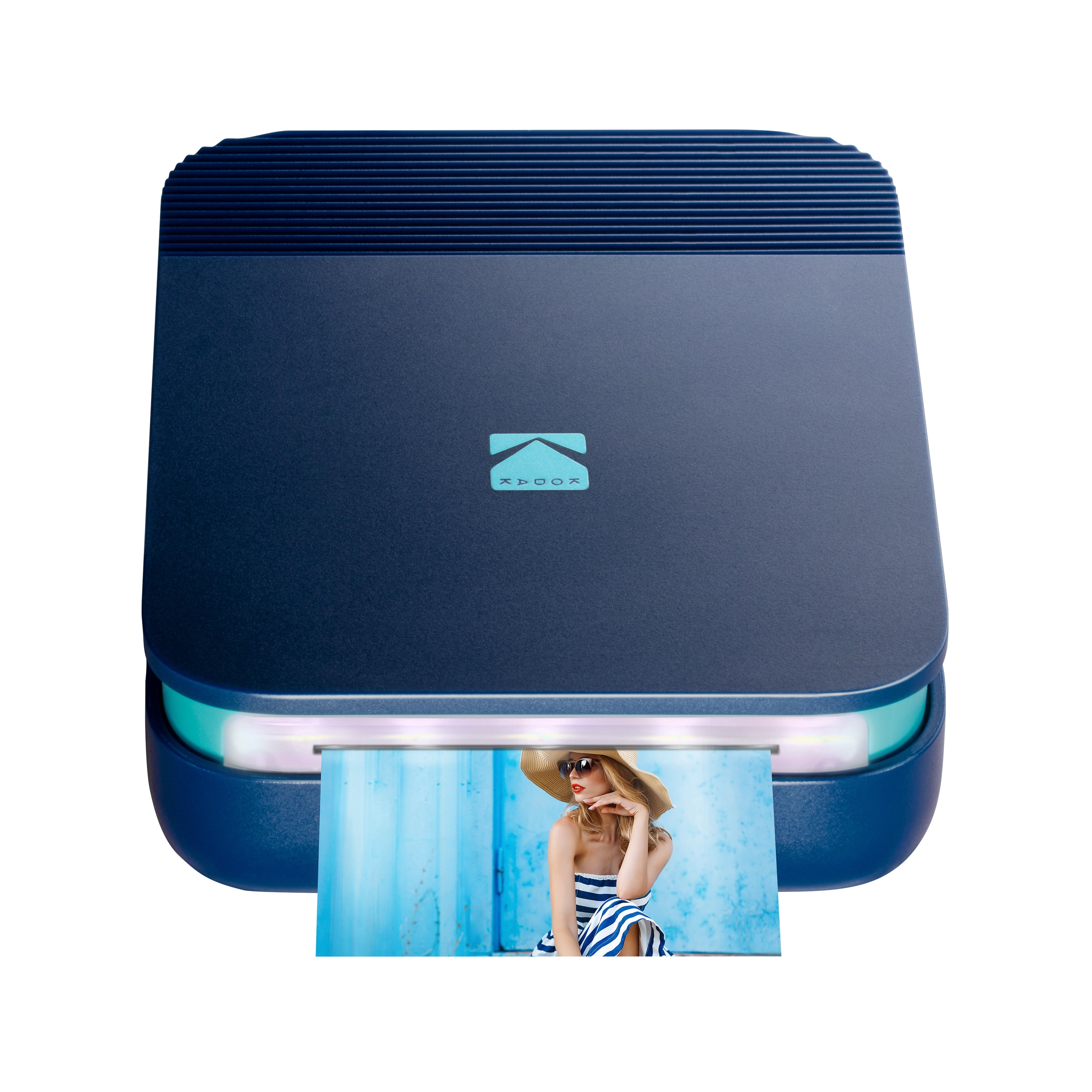 Kodak Smile Instant Digital Printer Blue with Blue