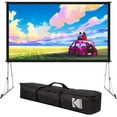 thumbnail image 1 of Kodak Stand Mount 150" Portable Projector Screen with Stand & Carry Case, 1 of 8