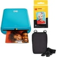 thumbnail image 1 of Kodak Step Mobile Instant Photo Printer Go Bundle with Zink Paper & Carrying Case, Blue, 1 of 8