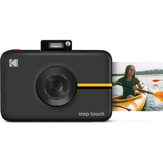 Kodak Step Touch 13MP Digital Instant Print Camera W/3.5" LCD Touchscreen, Black