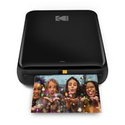 طابعة صور Kodak Step اللاسلكية المحمولة (الأسود) المتوافقة مع أجهزة iOS و Android و NFC و Bluetooth