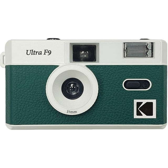 Kodak Ultra F9 Point and Shoot Reusable 35mm Camera - Dark Night Green ...