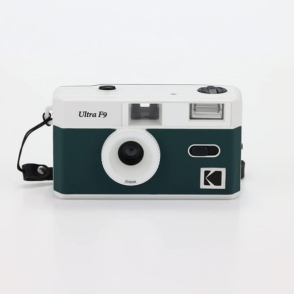 Kodak Kodak Ultra F9 Film Camera, 1.4 inches (35 mm), White x Green