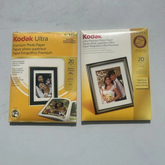 Kodak Ultra Premium Photo Paper Semi Gloss 4X6 - 100 Sheets